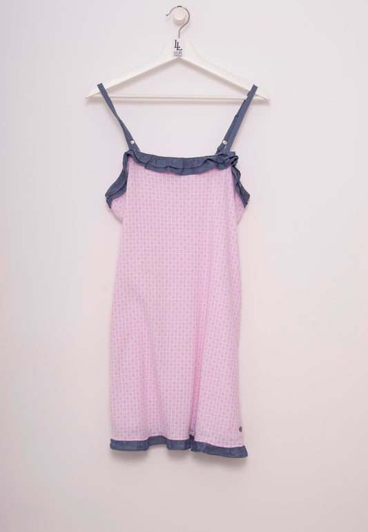 VESTIDO/CAMISÓN ESTAMPADO ROSA TOMMY HILFIGER