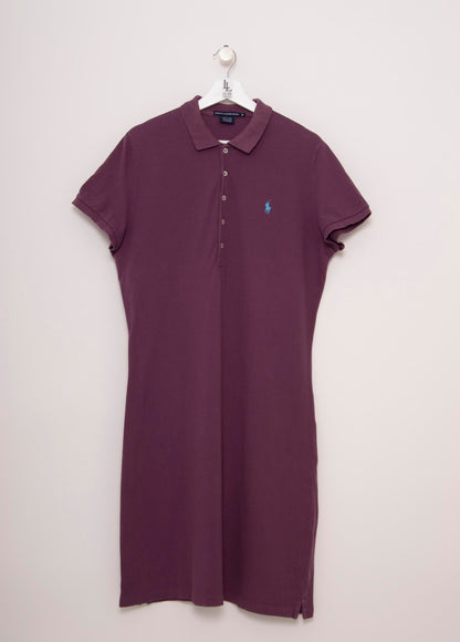 POLO VESTIDO MORADO RALPH LAUREN