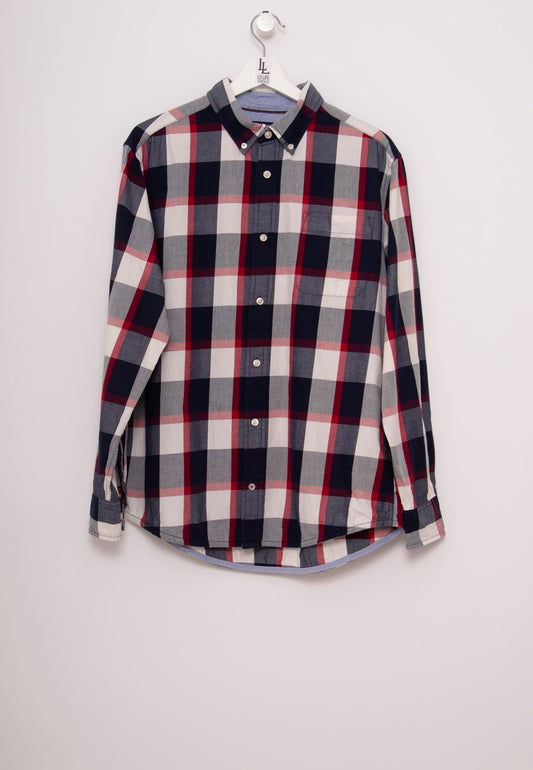 CAMISA LARGA CUADROS TOMMY HILFIGER