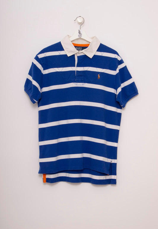 POLO RAYAS AZUL Y BLANCO RALPH LAUREN