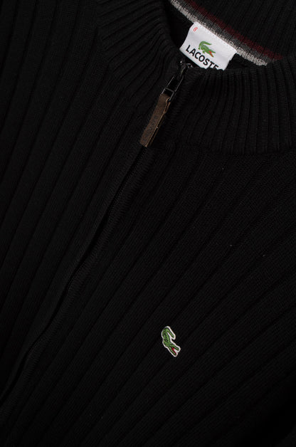 SUETER CHAQUETA LACOSTE NEGRA