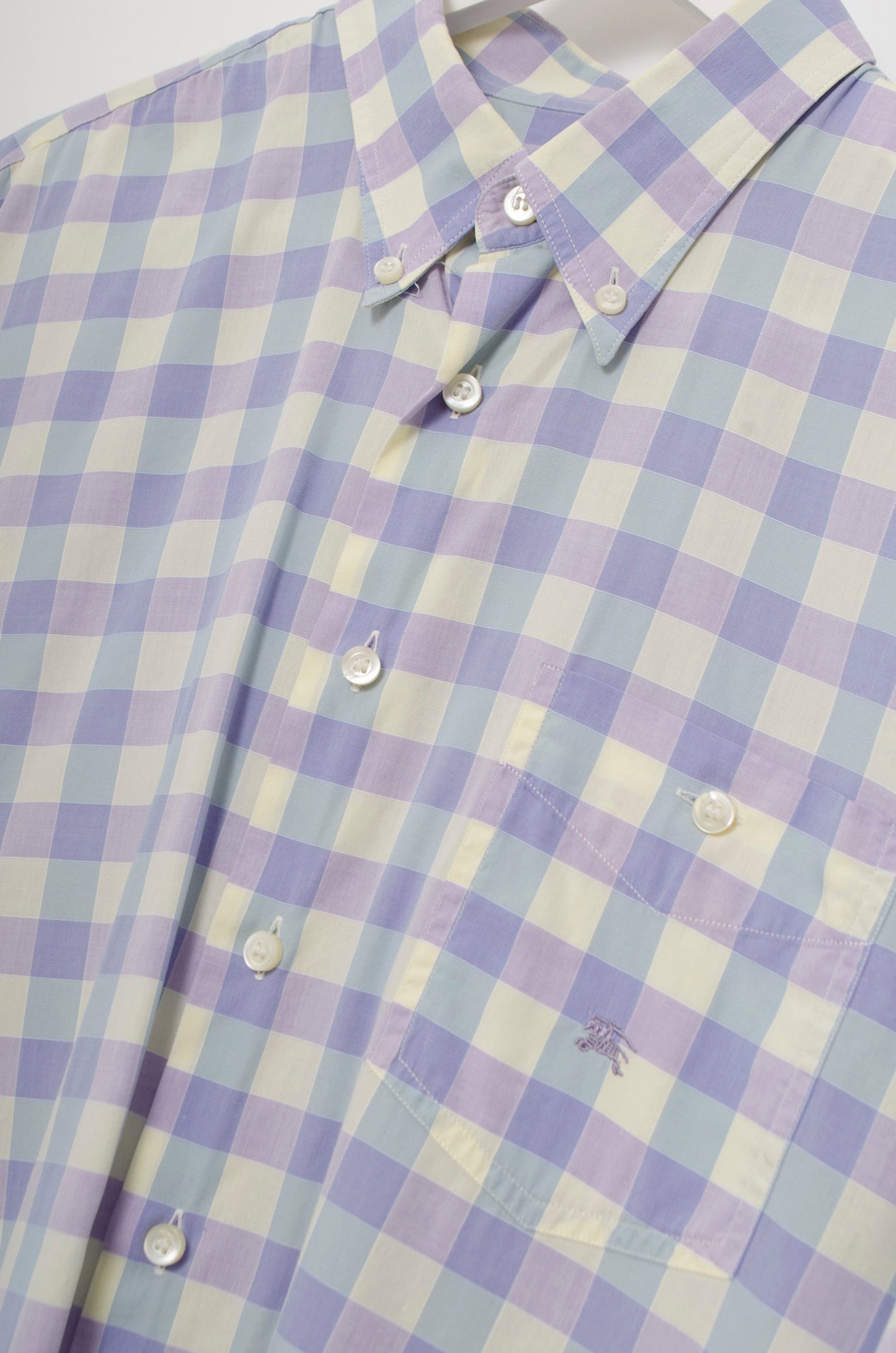 CAMISA BURBERRY CORTA A CUADROS