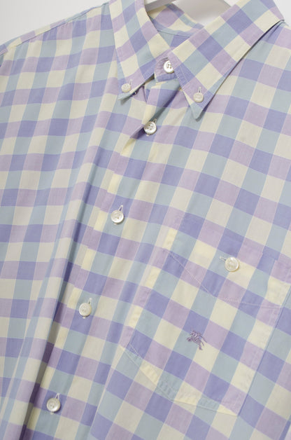 CAMISA BURBERRY CORTA A CUADROS