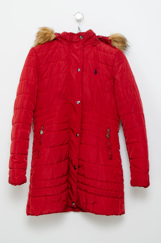 ABRIGO RALPH LAUREN ROJO