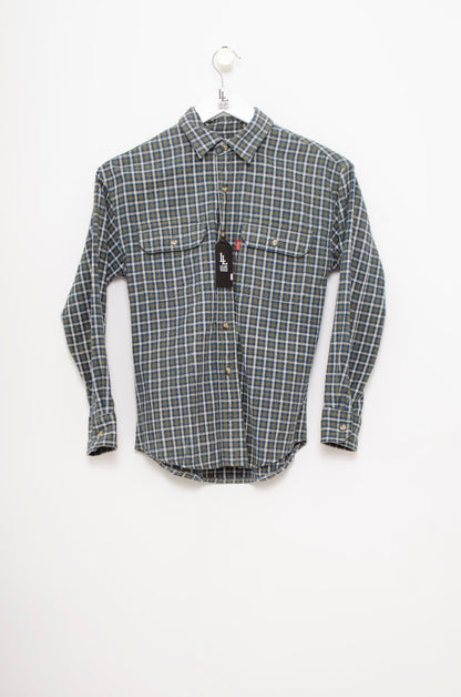 SOBRECAMISA LEVIS CUADROS VERDES