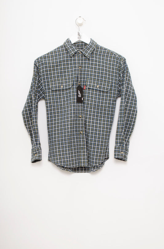 SOBRECAMISA LEVIS CUADROS VERDES