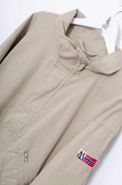 CHAQUETA NAPAPIJRI HARRINGTON BEIGE