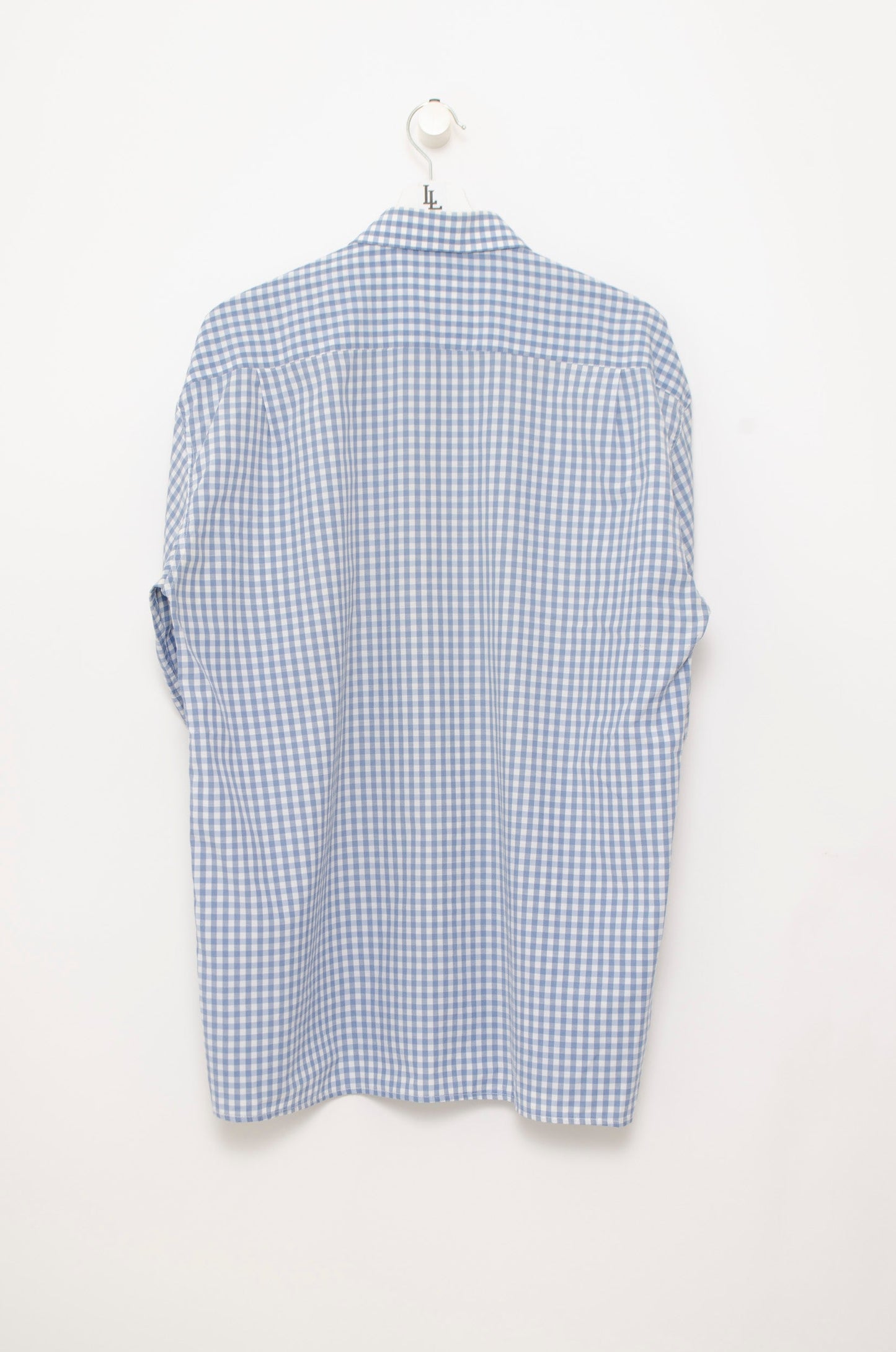 CAMISA HUGO BOSS CUADROS AZULES Y BLANCOS