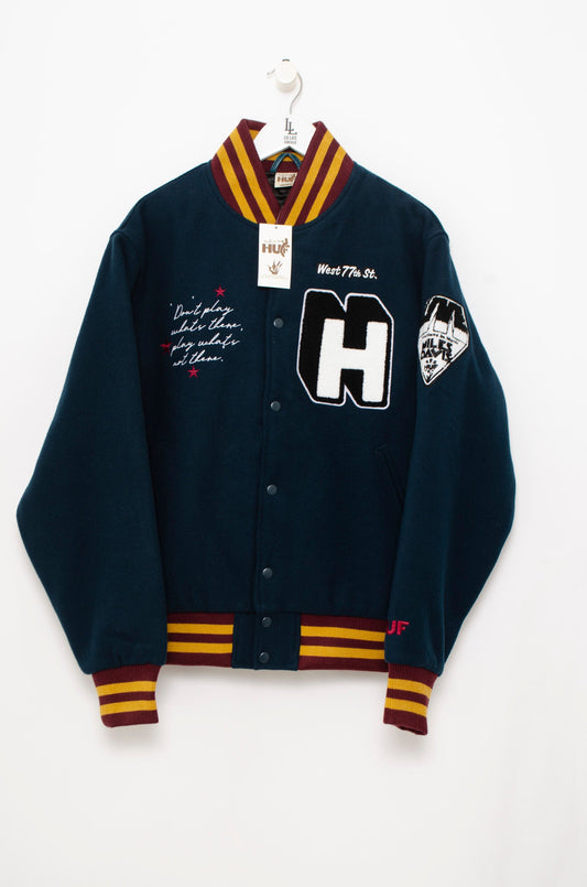 VARSITY JACKET HUF x MILES DAVIS (NEW)