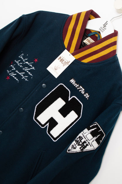 VARSITY JACKET HUF x MILES DAVIS (NEW)