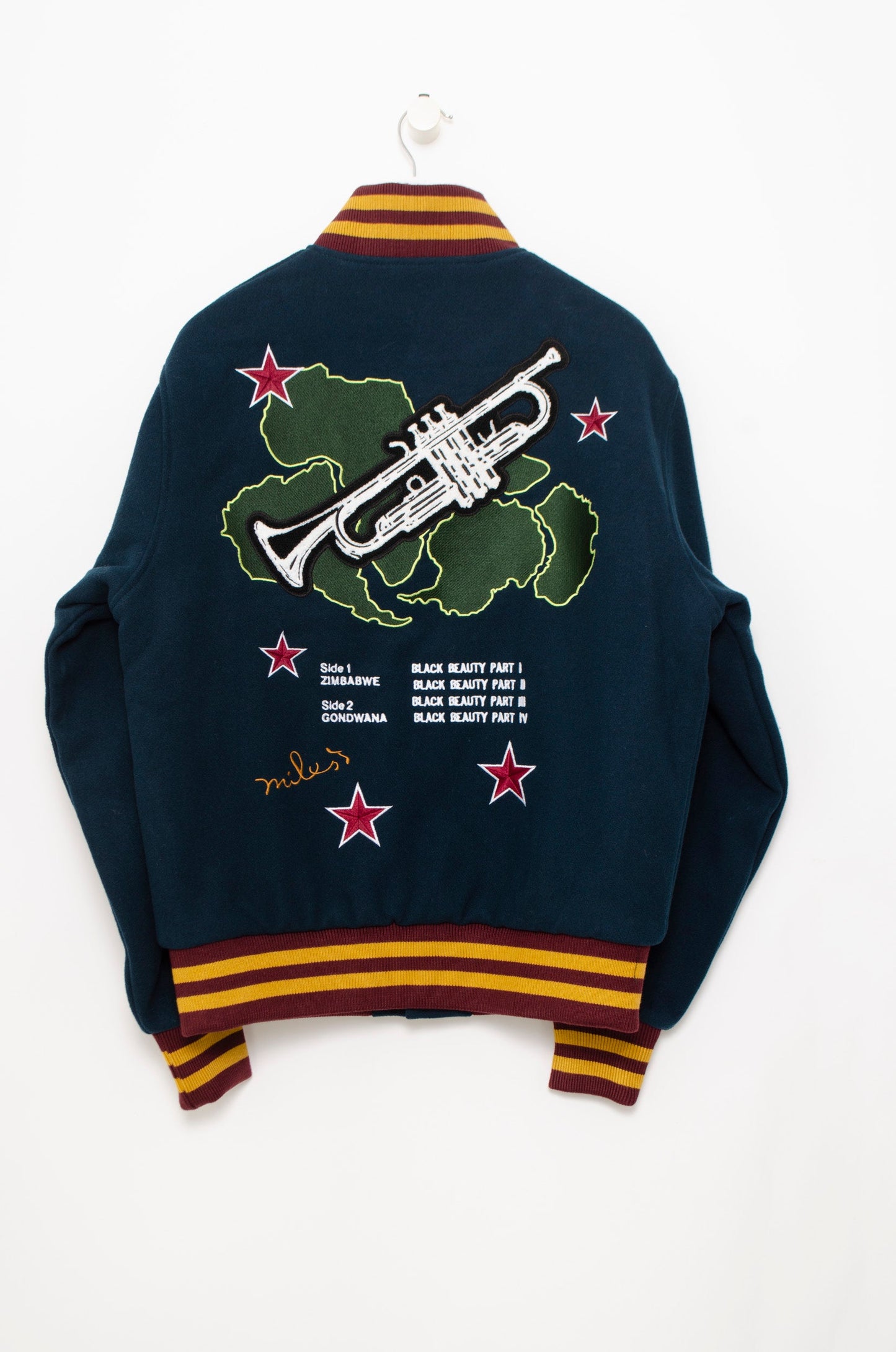 VARSITY JACKET HUF x MILES DAVIS (NEW)