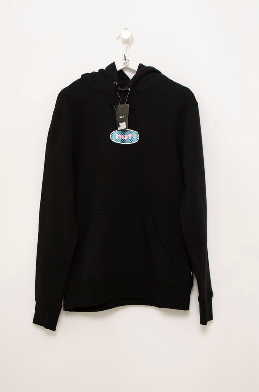 HUF BLACK HOODIE (NEW)