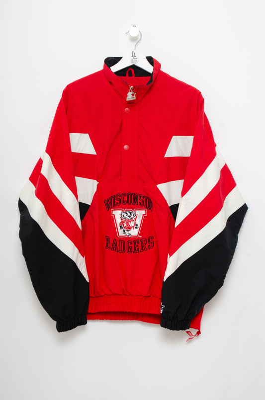 CHAQUETA STARTER WISCONSIN BADGERS 90'S