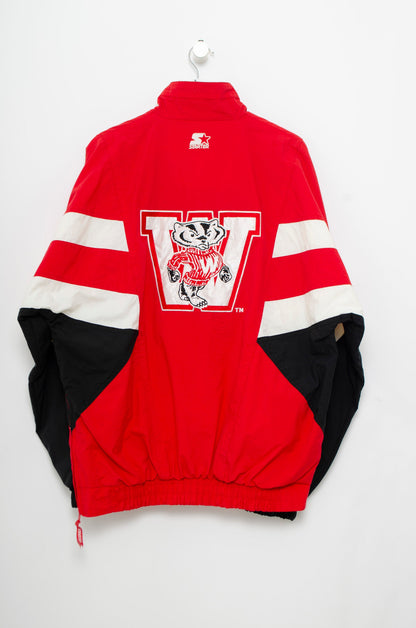 CHAQUETA STARTER WISCONSIN BADGERS 90'S