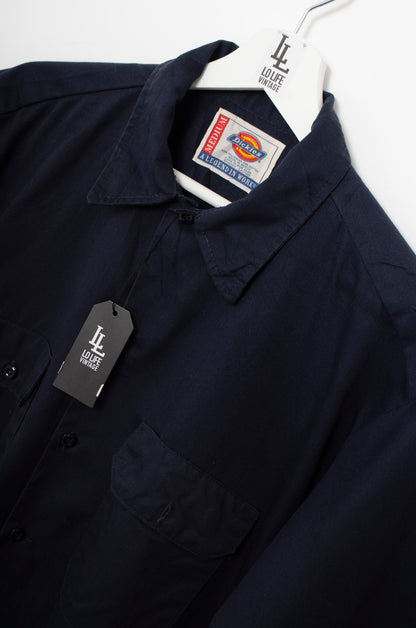 DICKIES CAMISA WORKER AZUL MARINO