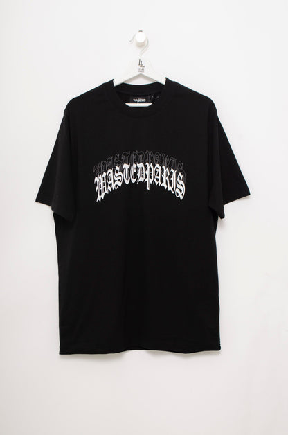 CAMISETA WASTED PARIS NEGRA OVERSIZE