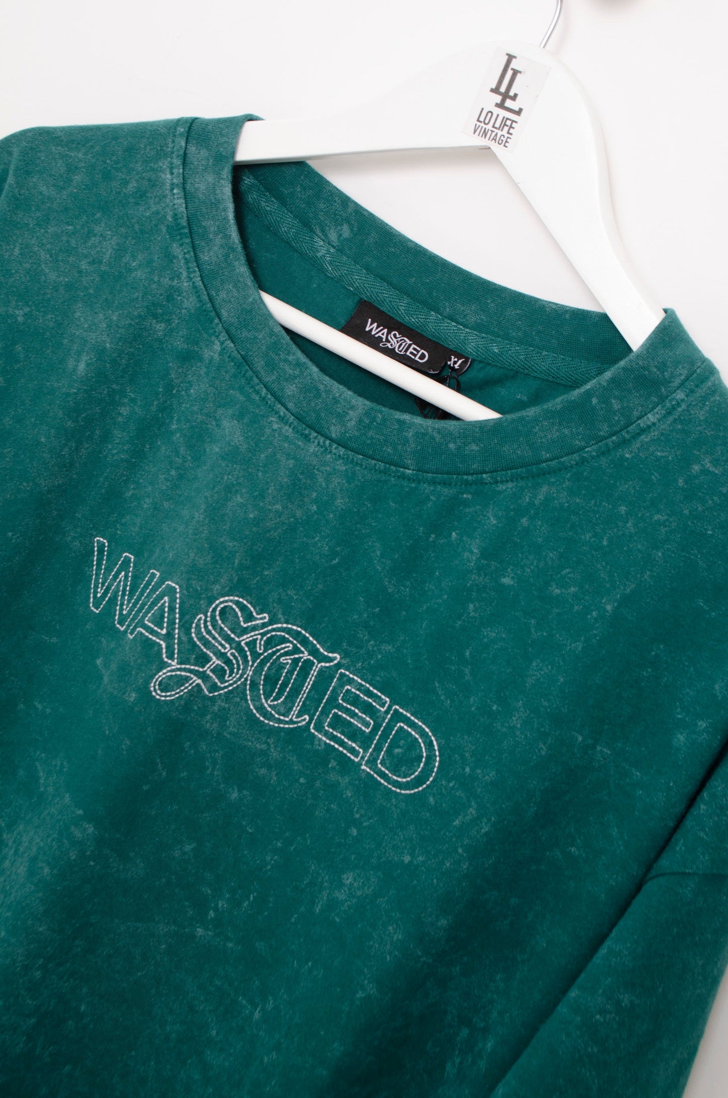 CAMISETA WASTED PARIS FADED PINED GREEN