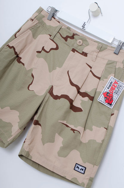 BERMUDAS OBEY DESERT CAMO