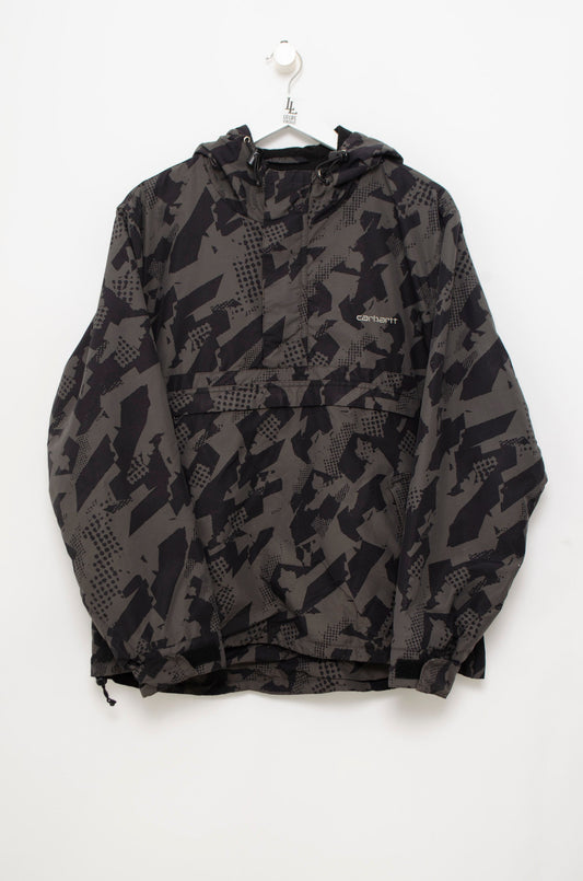 CARHARTT PULLOVER BLACK CAMO