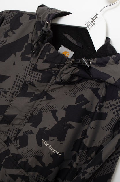 CARHARTT PULLOVER BLACK CAMO