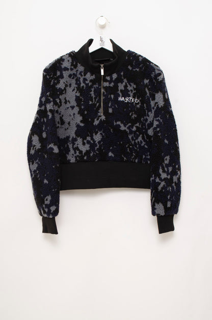 POLAR WASTED PARIS CROP CAMO NOIR