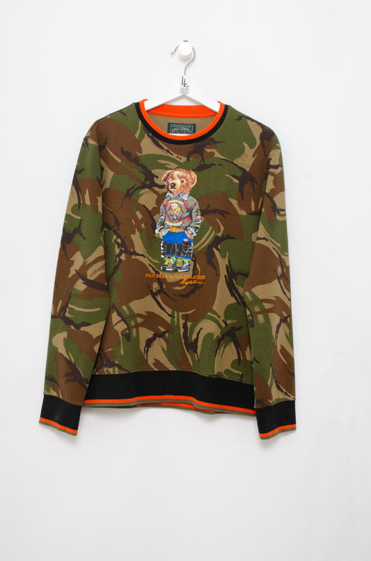 POLO BEAR SUDADERA LIMITD EDITION CAMO