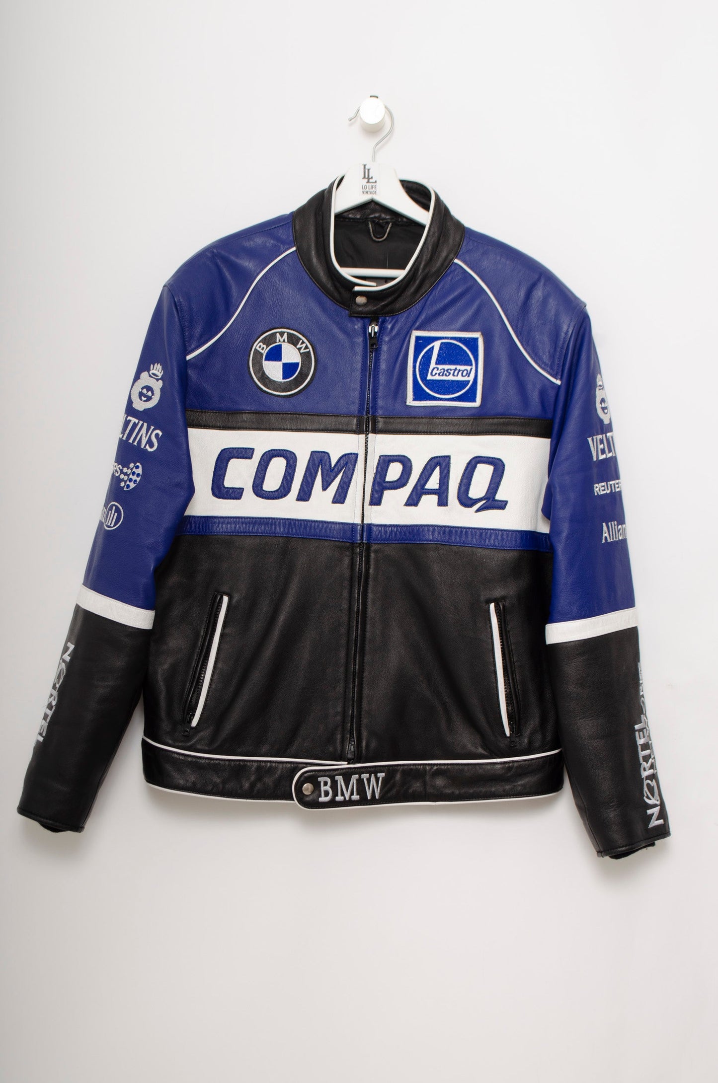 BMW CHAQUETA RACING NEGRA/AZUL